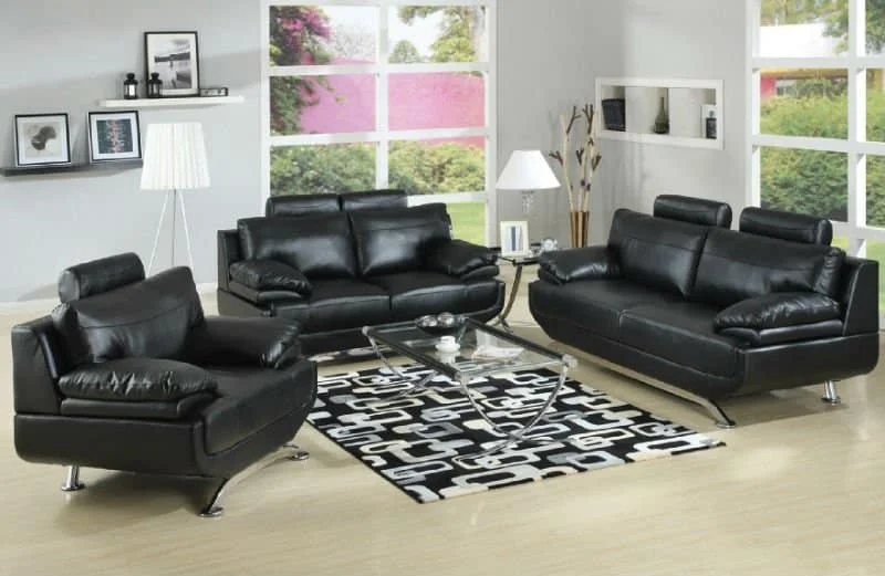 Cierna kozena sedacka