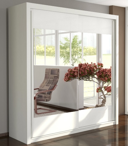 Dvojdverová šatníková skriňa