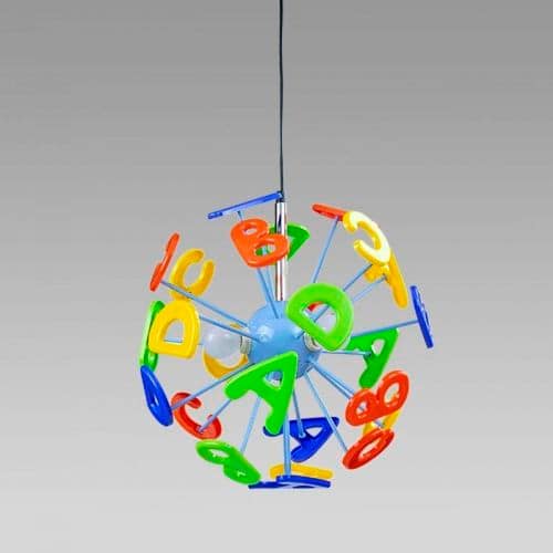 Farebná lampa do detskej izby