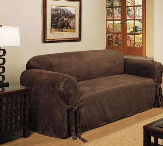 Hnedy potah na sedacku