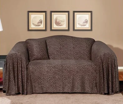 Hnedy potah na sedacku