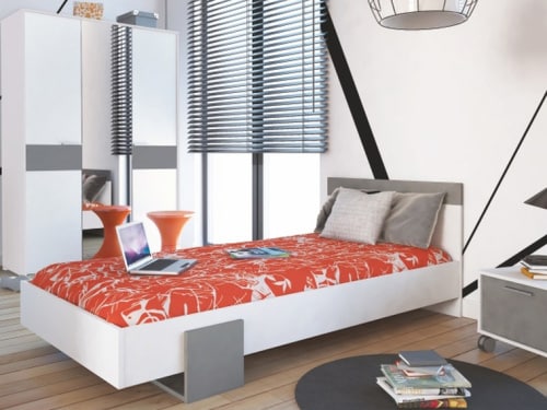 Jednolôžková posteľ - moderný dizajn