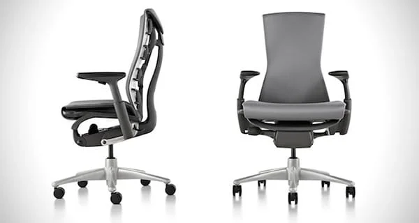 Kancelárske kreslo na 24 hodinové sedenie