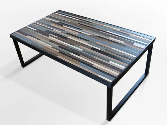 Kovovy konferencny stolik