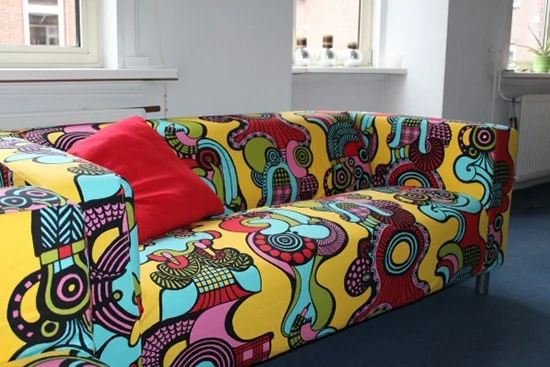 Krativny potah na sedaciu supravu