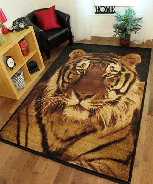 Kusovy koberec - tiger