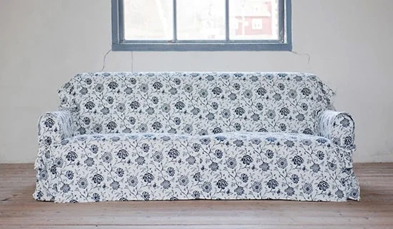 Kvetinovy potah na sedacku