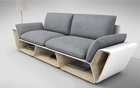 Moderna latkova sedacka - dizajnova