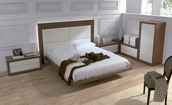 Moderna manzelska postel do spalne