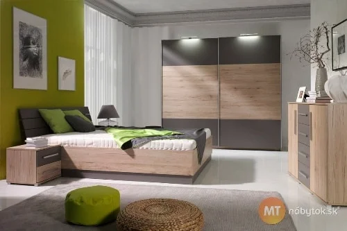 Moderná spálňová zostava