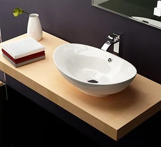 Moderné umývadlo - otvorené