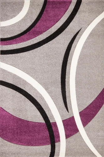 Moderný dizajnový koberec