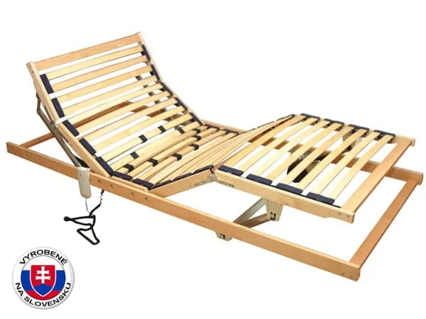 Moderný polohovateľný rosť s motorom