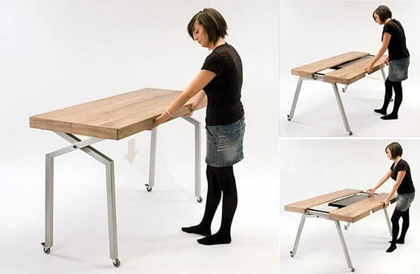 Moderny rozkladaci jedalensky stol