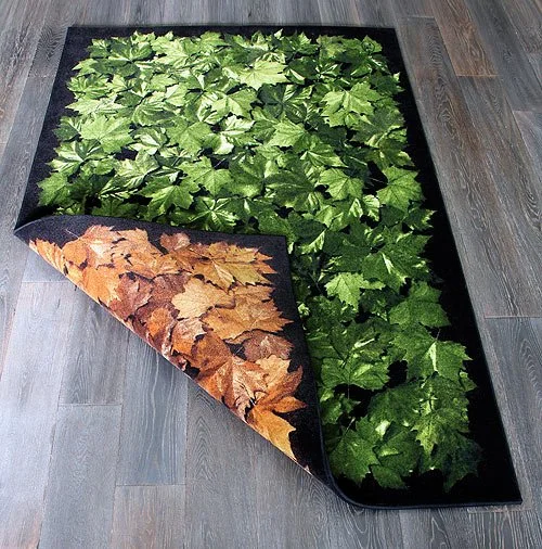 Obojstranny kusovy koberec