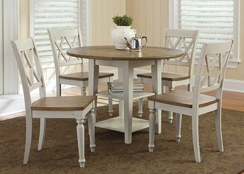 Okruhy jedalensky stol - dreveny