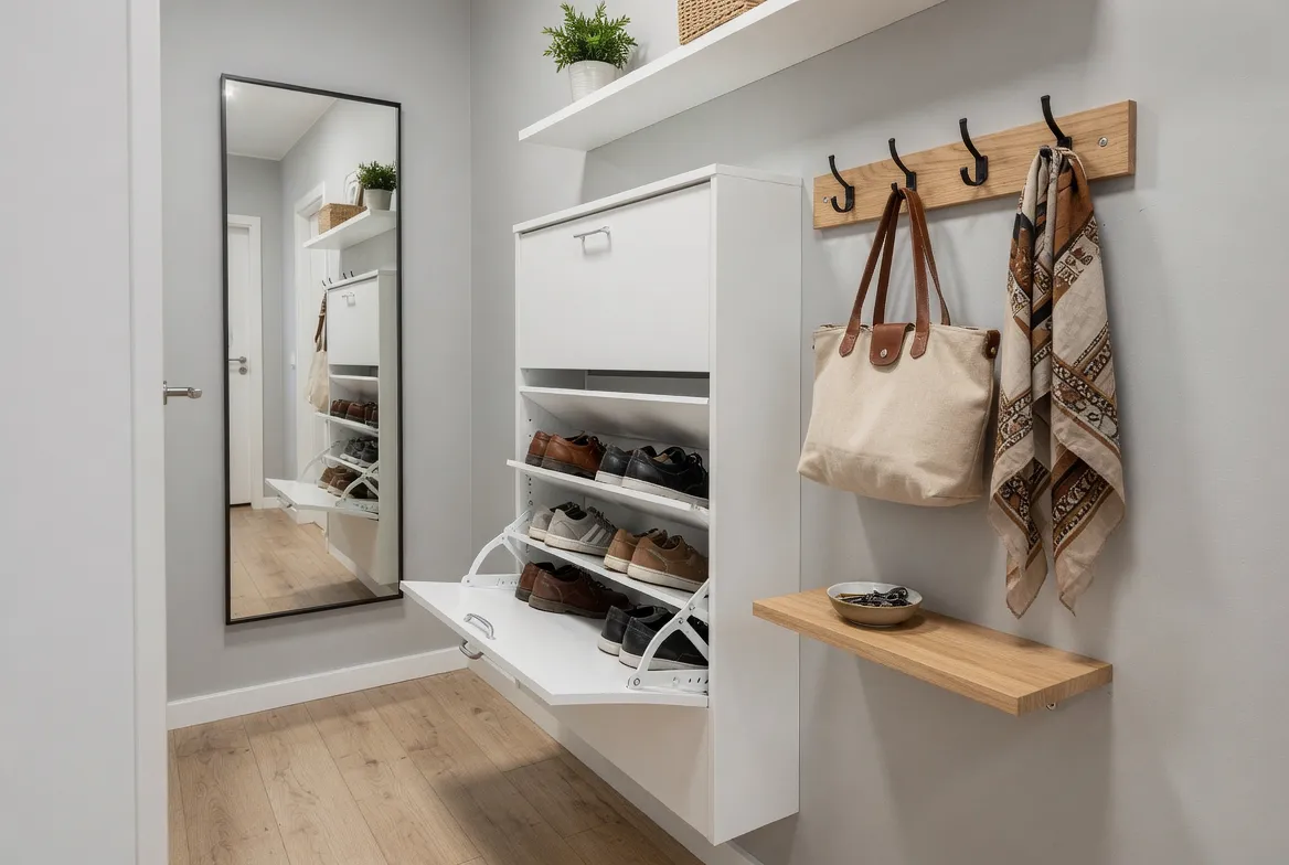Úložné riešenia v malej predsieni