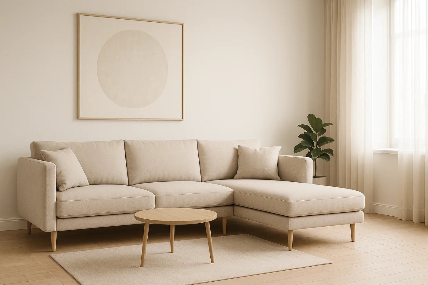 Rohová sedačka v malom byte