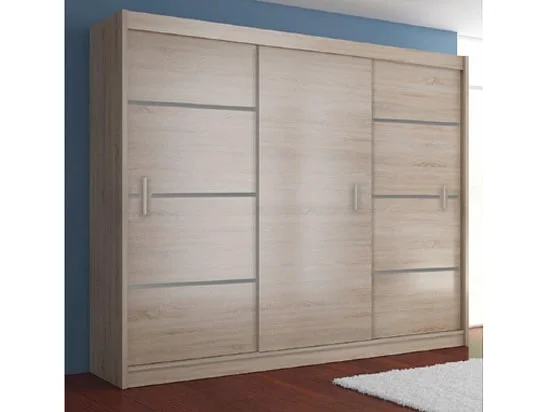 Šatníková skriňa - dub sonoma