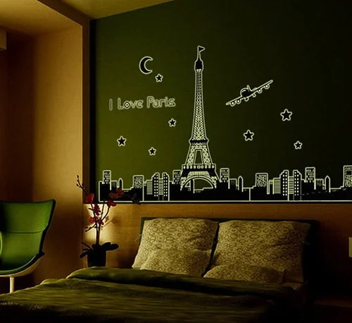 Svietiaca tapeta - eiffelova veza