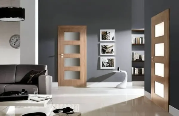 Interierové dvere do moderného bytu