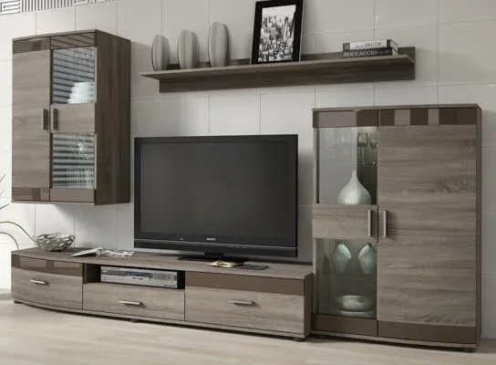 Obývacia stena, dub sonoma