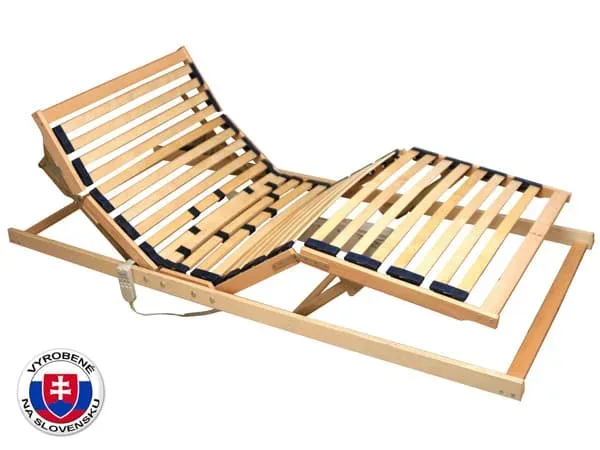 Polohovateľný lamelový rošt - elektrický